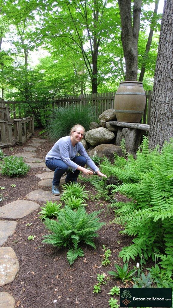 private woodland oasis creation