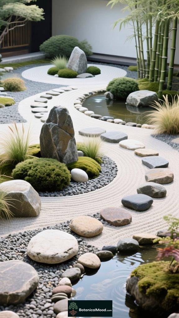 sculptural rock arrangement techniques