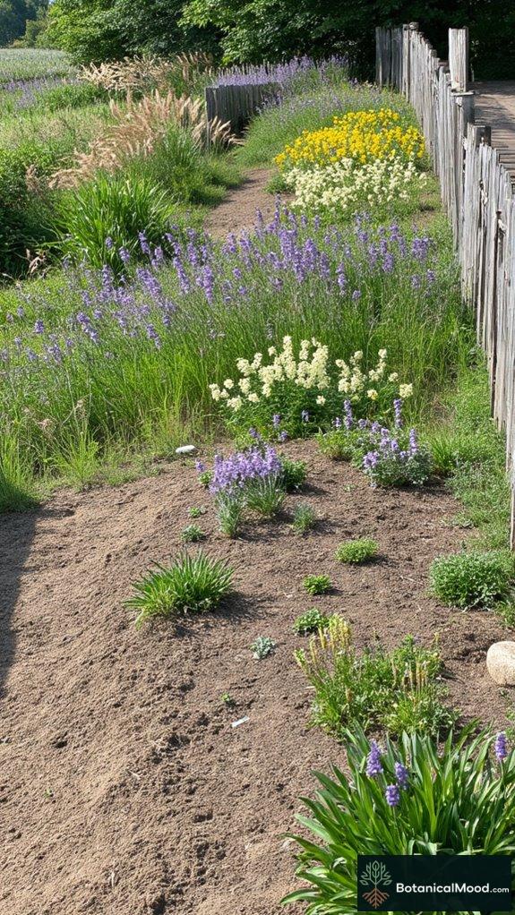 successful native flower planting
