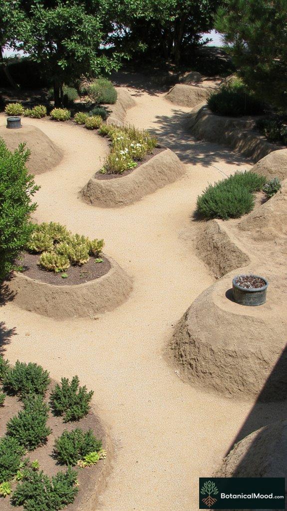 terrain inspired garden architecture
