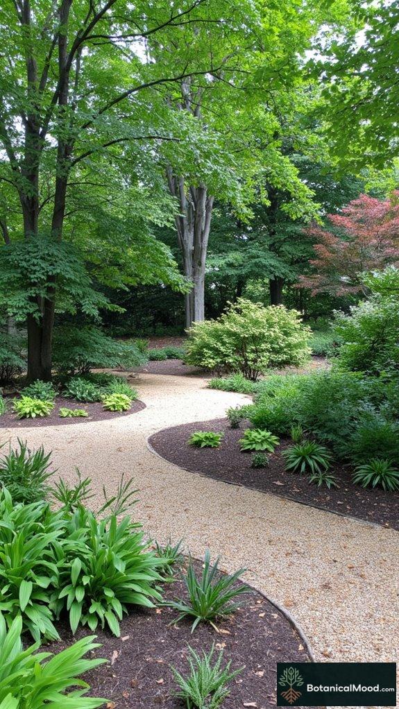 textural diversity in foliage
