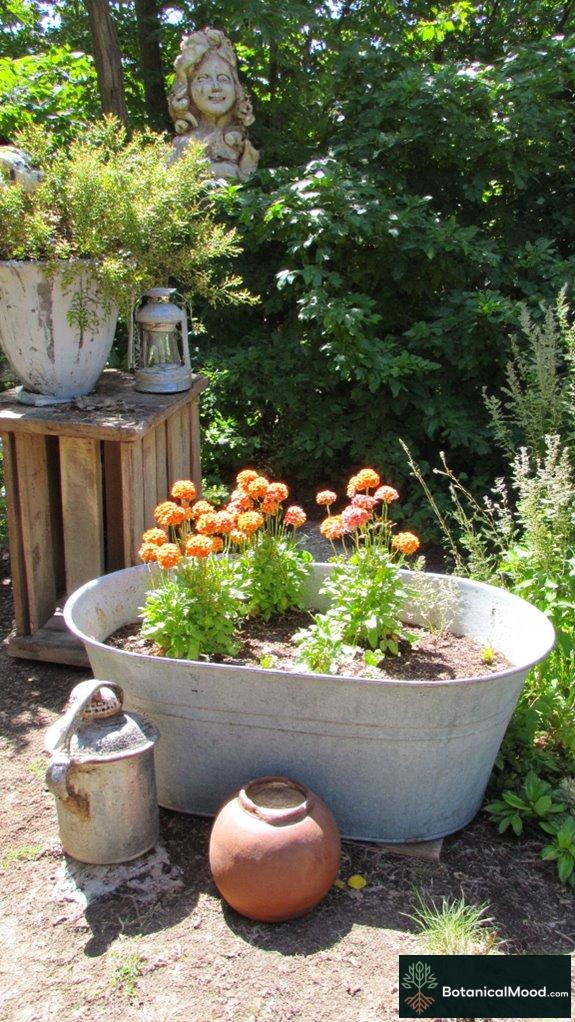 thrift store garden decorations