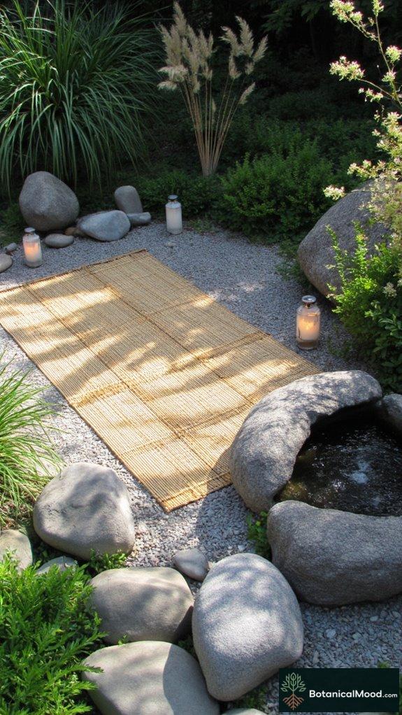 tranquil meditation corner design