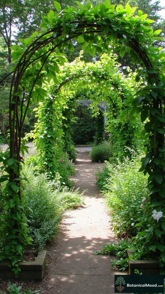 vertical gardens with vines