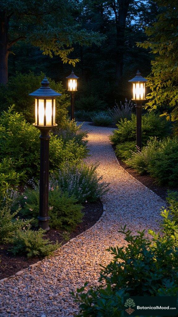 vintage charm for outdoor lighting