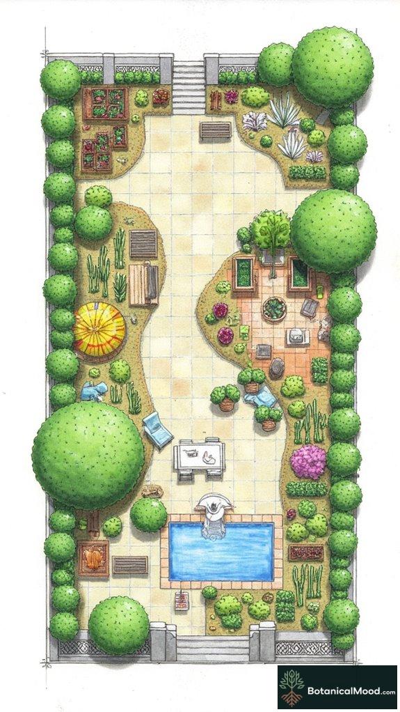 zoning strategies for mediterranean gardens