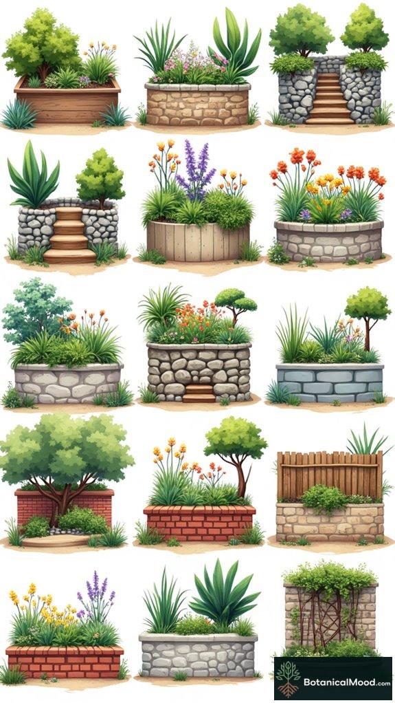 Cheap Retaining Walls: 7 Creative Garden Design Ideas