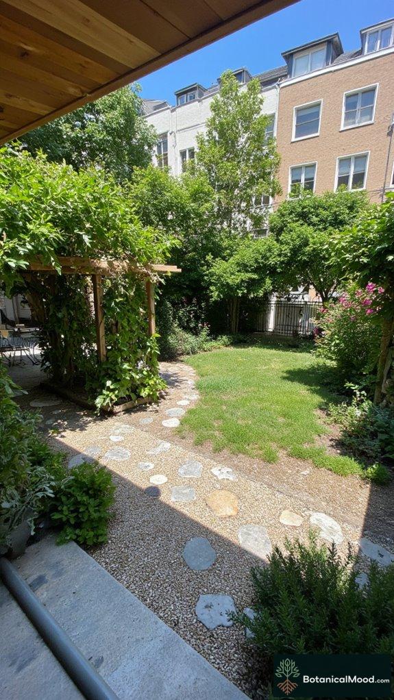 architectural harmony in gardens