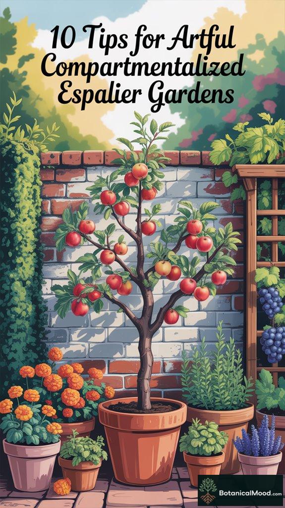 10 Tips For Artful Compartmentalized Espalier Gardens