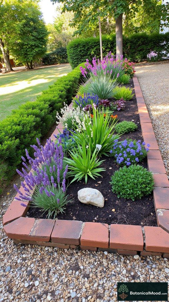 charming rustic garden beds