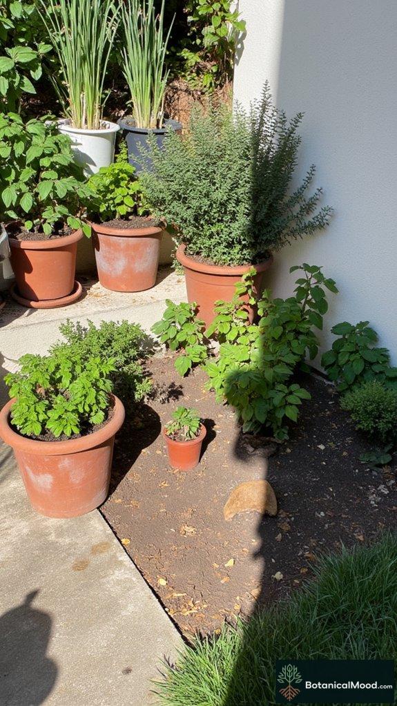 container gardening maximizes space