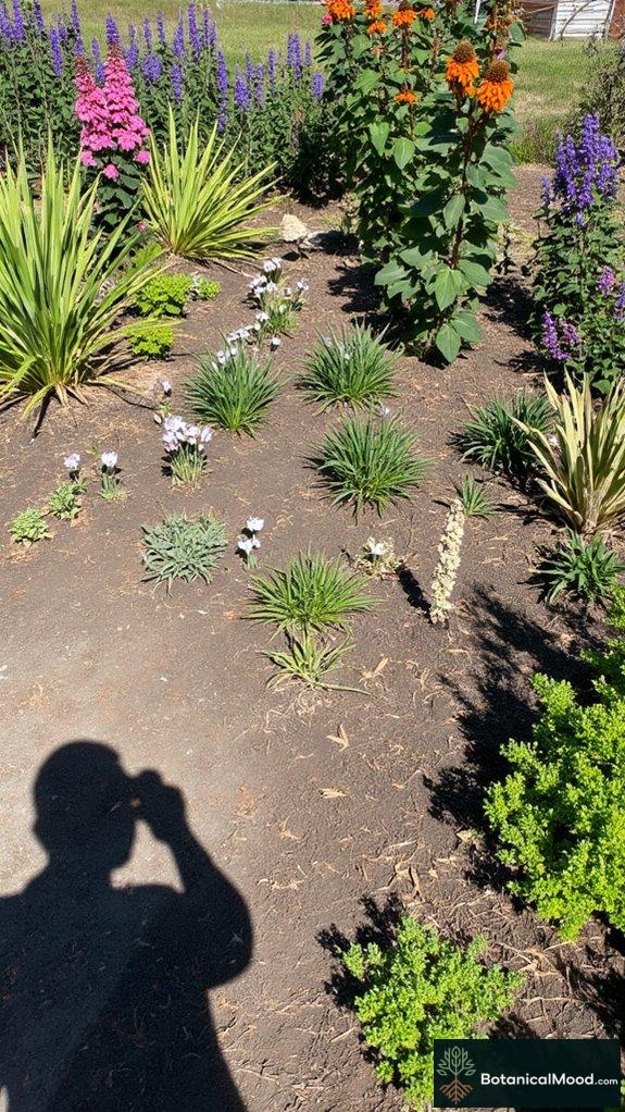 continuous blooming garden design