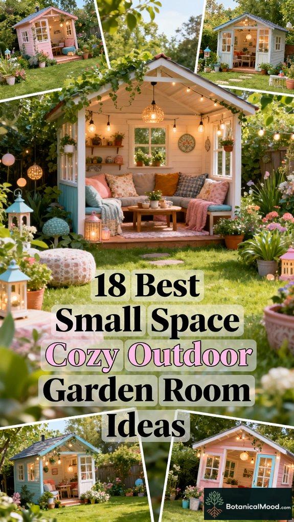 18 Best Small Space Cozy Outdoor Garden Room Ideas