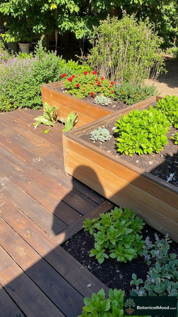 durable aesthetic cedar planters