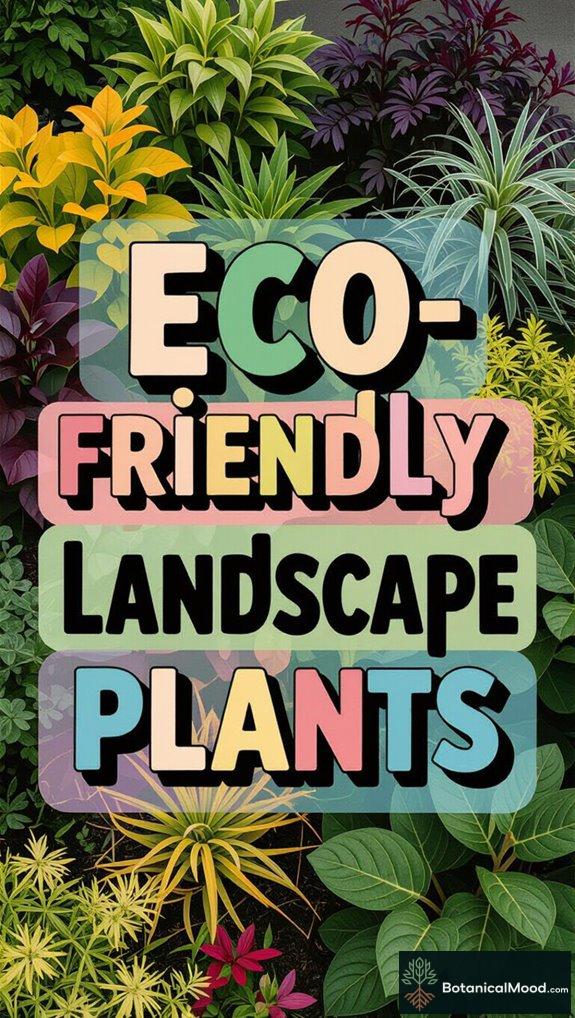 eco friendly landscape design plants