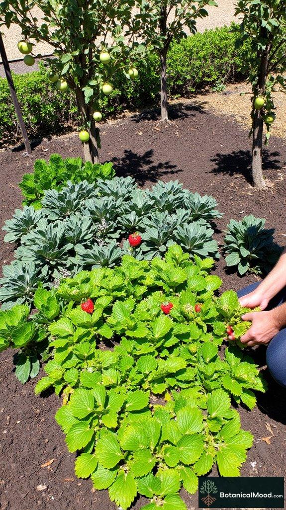 elegant multi tiered planting beds