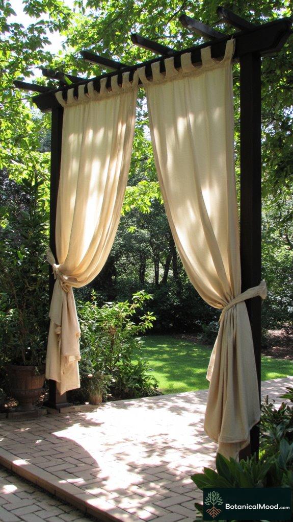 elegant outdoor curtain tips