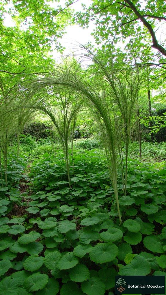 elegant shade garden perennial