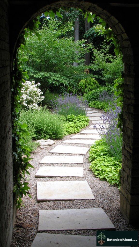 enchanting garden pathway design