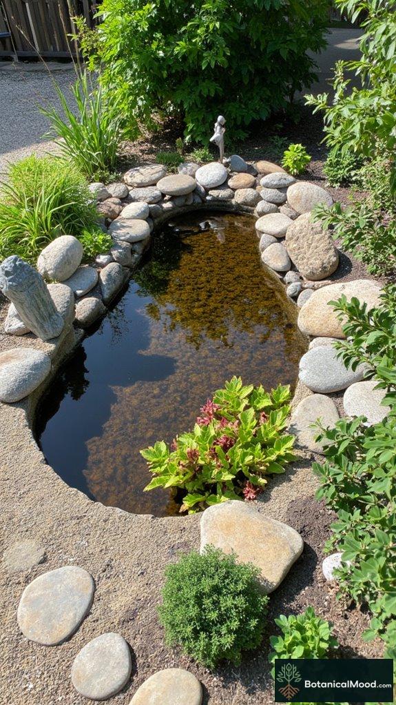 enchanting small garden ponds