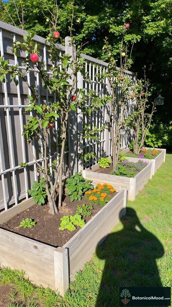 espalier fruit tree design