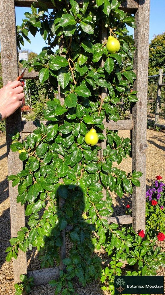 espalier garden space design
