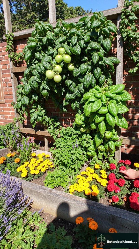 espalier gardens maximize space