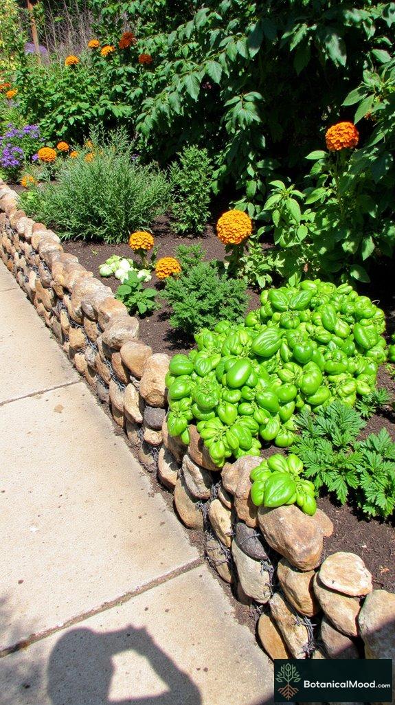 gabion vegetable garden beds