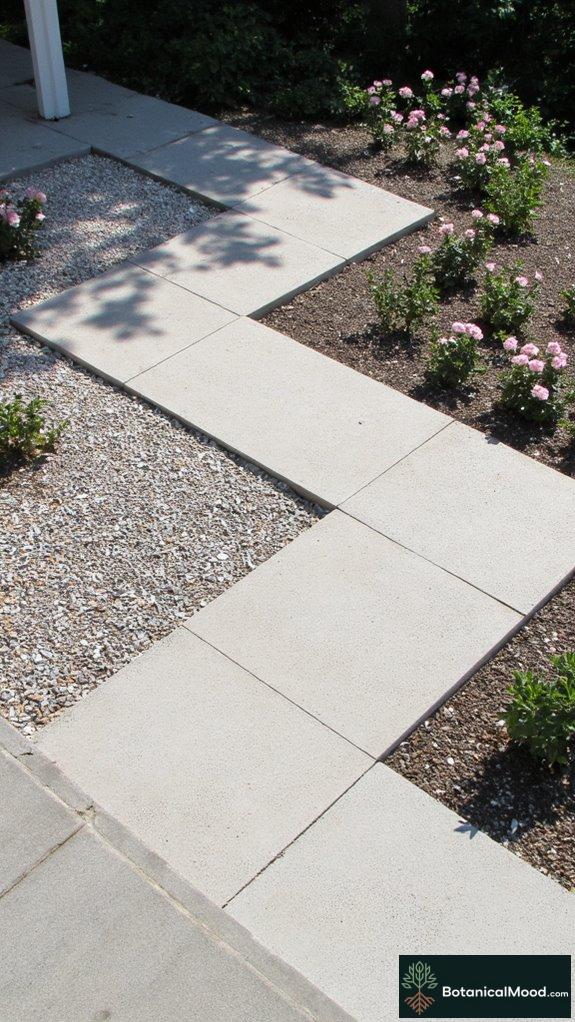 geometric garden design harmony