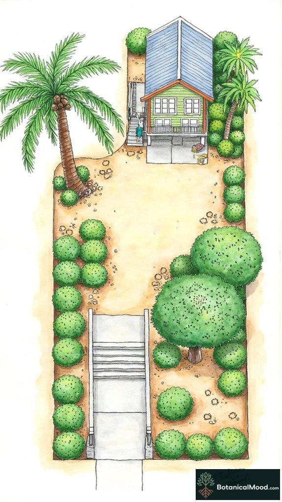 hurricane resistant plant arrangement