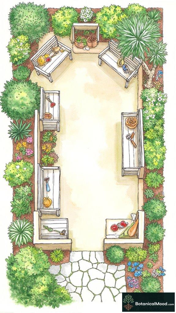 integrated seating with storage