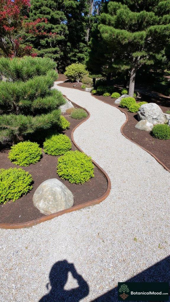 japanese contemporary garden fusion