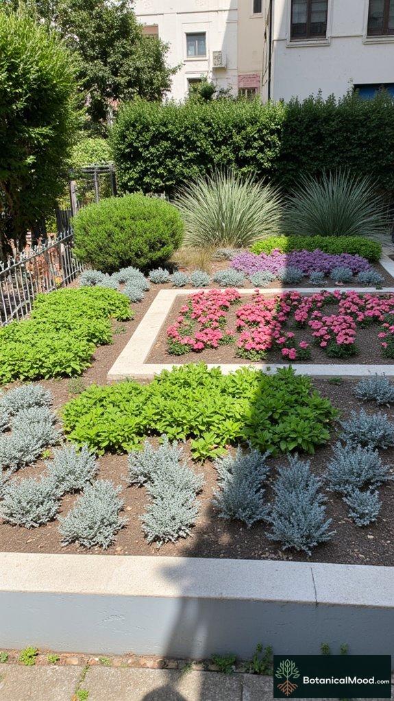 layered color blocking arrangements