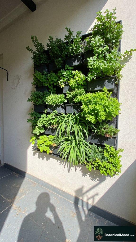 magnetic vertical garden solution
