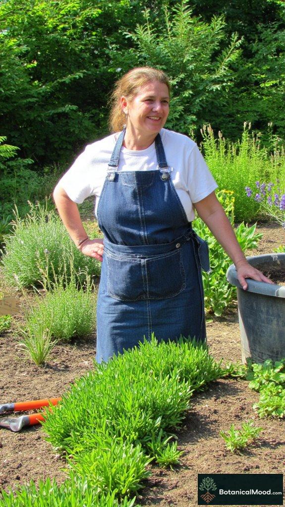 medicinal herb garden creation