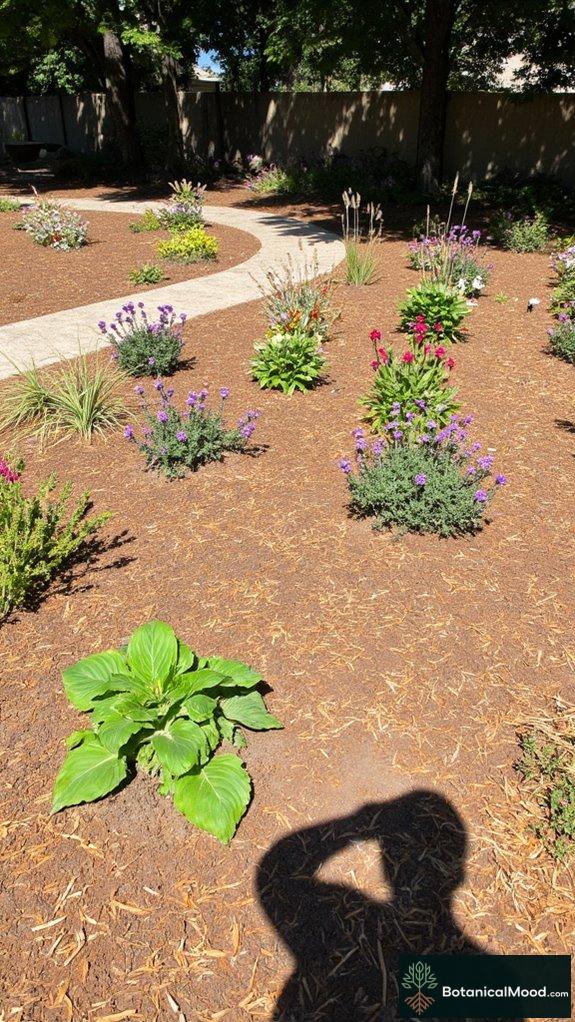 moisture retaining mulch techniques