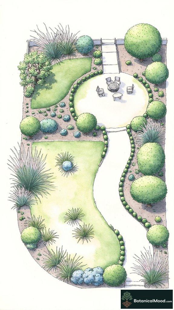 monochromatic garden zoning strategies