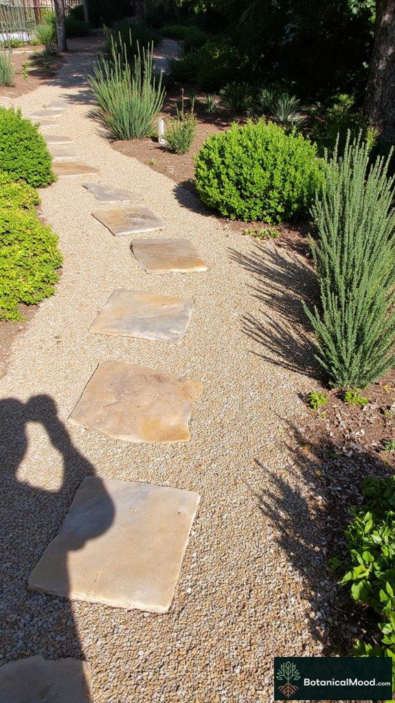 natural landscaping over artificial