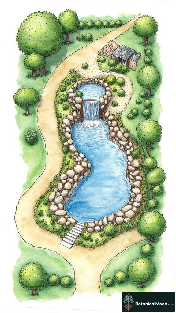 pond size and placement considerations