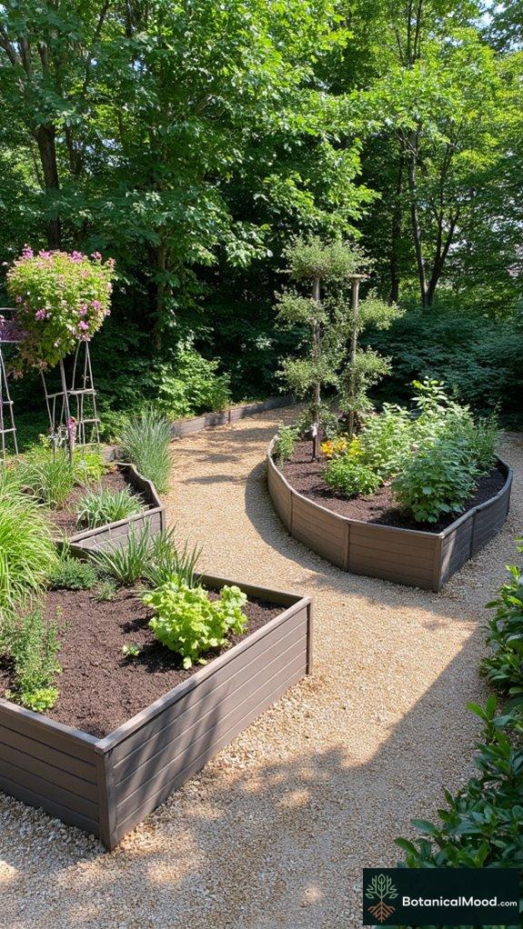 seasonal garden bed adaptability
