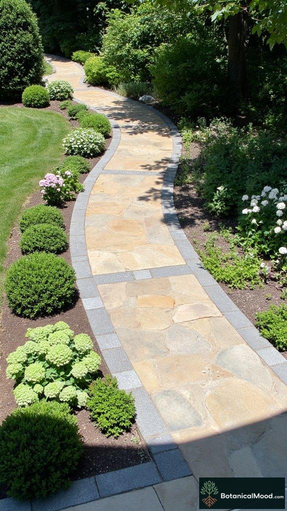 serene garden pathway designs