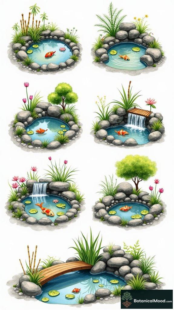 small garden water features