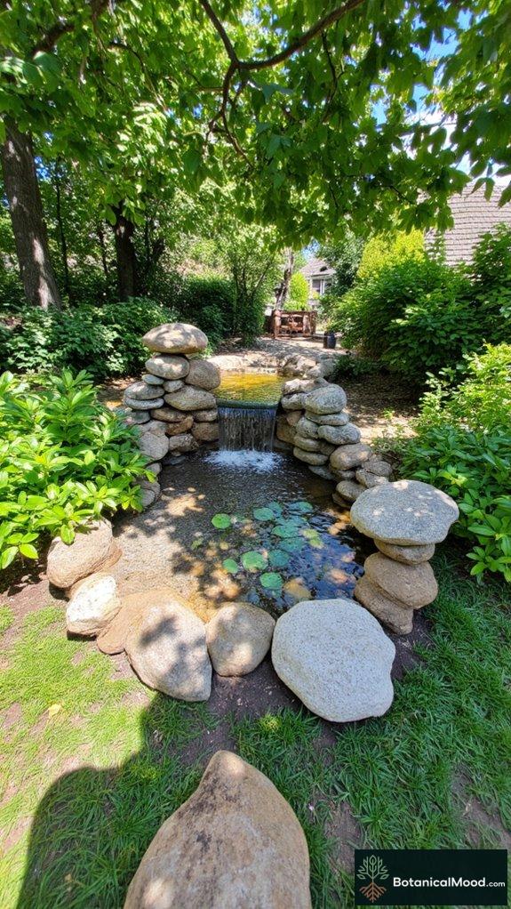 stress free mini water feature