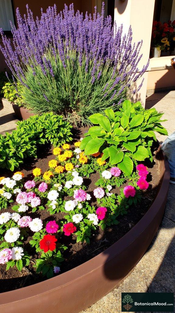stunning curved planters design