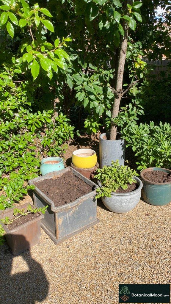 stylish functional garden containers