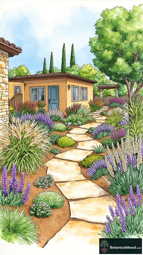 sun loving plant arrangements