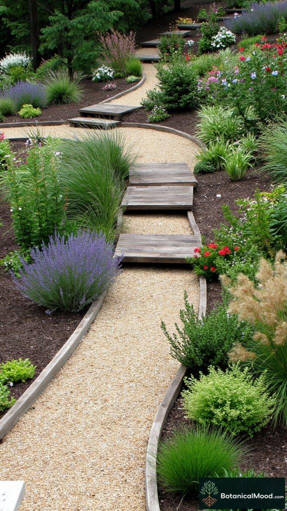 sustainable hillside garden design