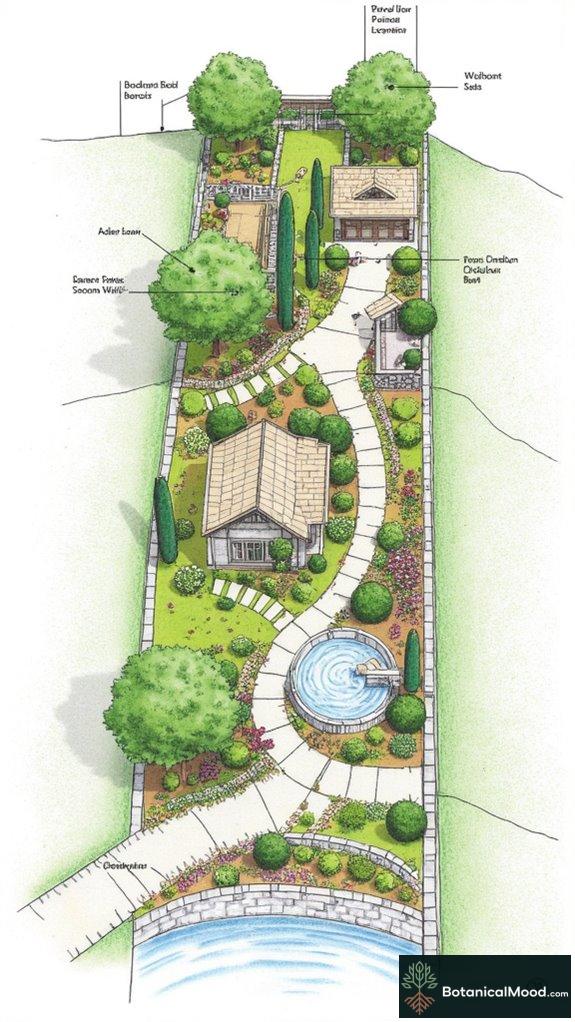 terraced garden slope techniques