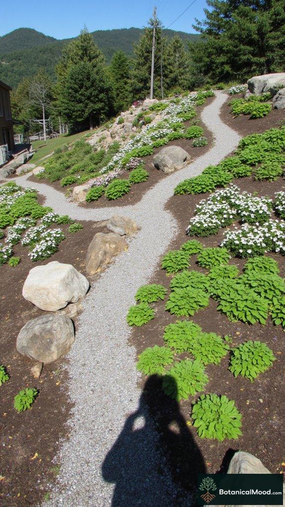 thoughtful mountain garden design
