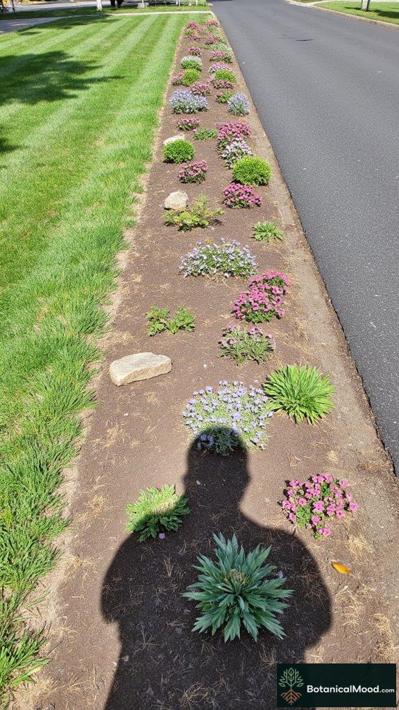 thoughtful rain garden design